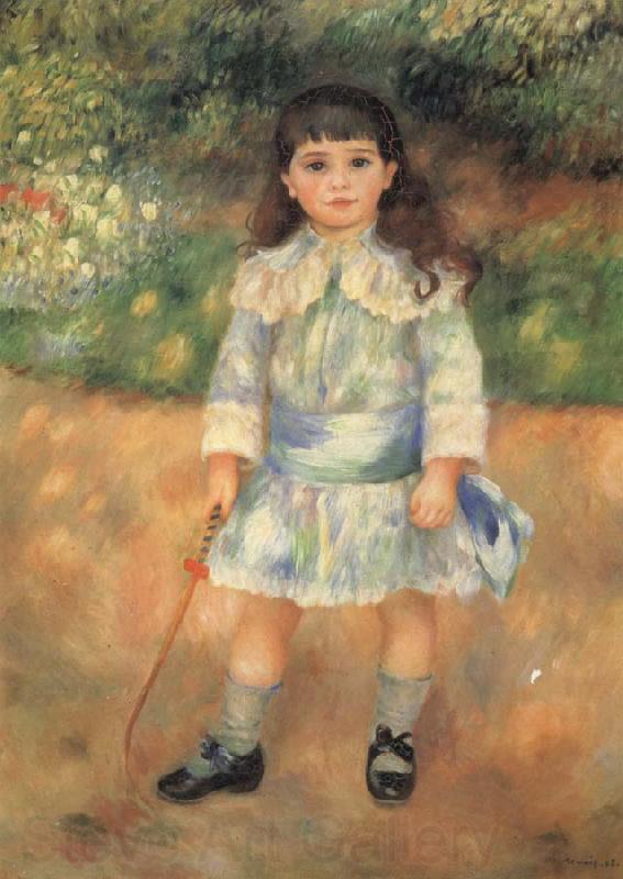 Pierre Auguste Renoir Child with a Whip Spain oil painting art